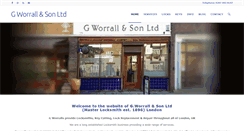 Desktop Screenshot of gworralls.com